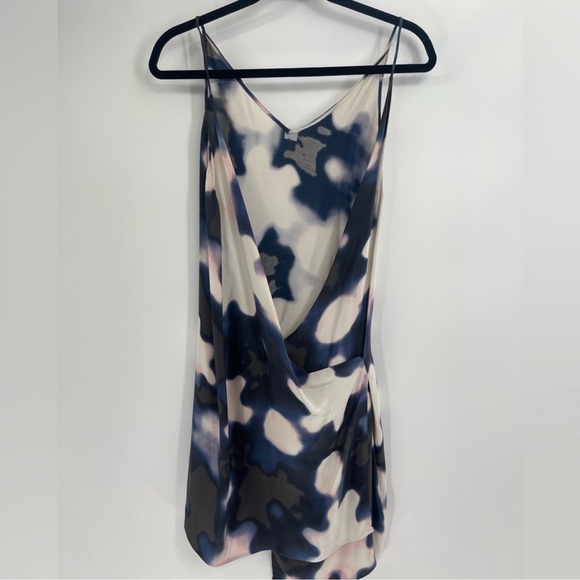 3.1 Phillip Lim Runaway boho abstract print silk backless mini dress size 6 - Picture 12 of 15